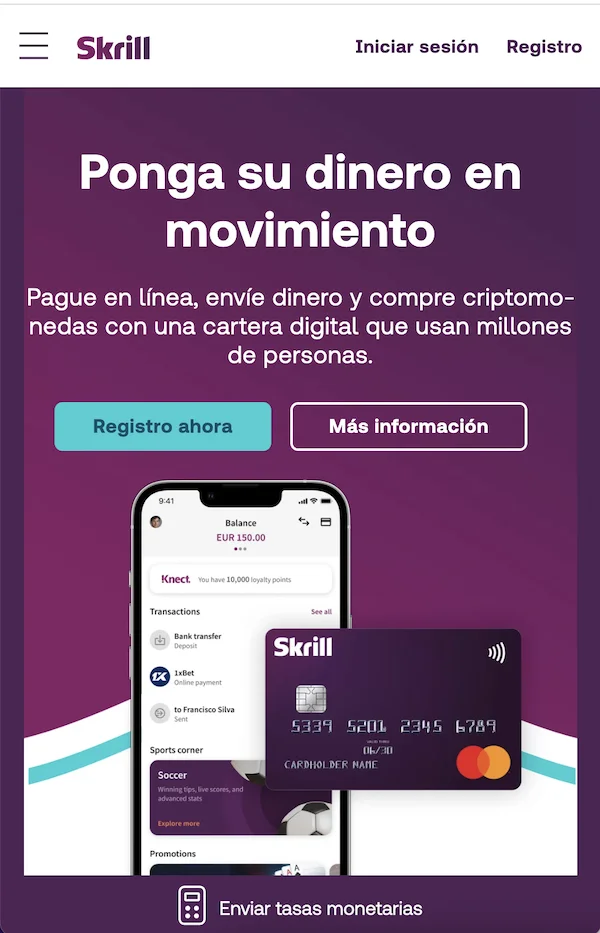 Casinos con Skrill | 10 mejores casinos con Skrill mobile