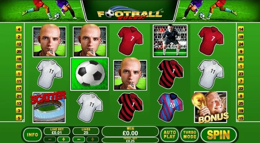 Football Rules Slot Playtech